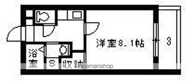 YS TERRACEⅡ(1K/5階)の間取り写真