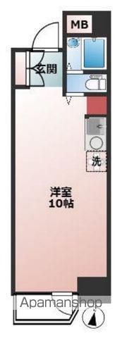 日興パレス三番町(ワンルーム/7階)の間取り写真