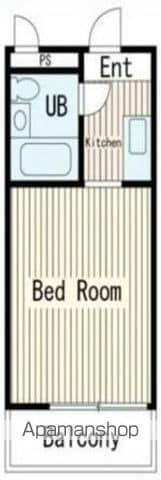 メゾン・ド・ベニール(ワンルーム/3階)の間取り写真