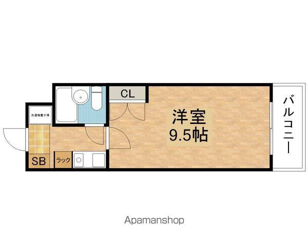 センチュリー柴田(1K/2階)の間取り写真