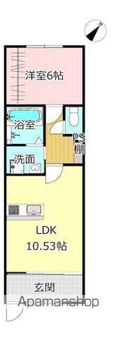 アトレMIZUHO(1LDK/1階)の間取り写真