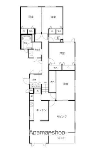 TS GARDEN中野新井薬師前(4LDK/2階)の間取り写真