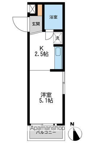 ジョイフル早稲田 4階階 間取り