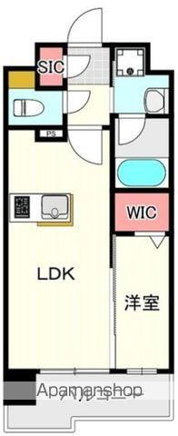 クラス平尾(1LDK/10階)の間取り写真
