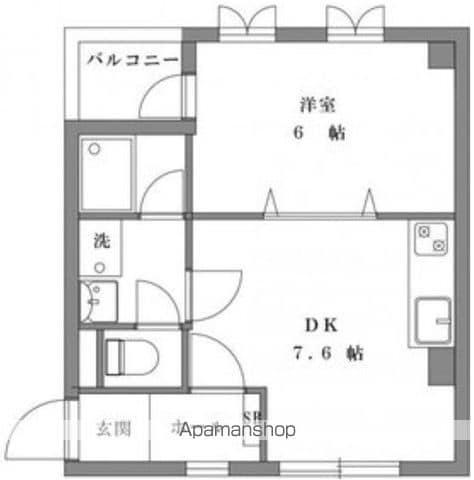 ベルプラザ 5階階 間取り
