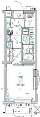 アルテシモ ルスト(1K/3階)の間取り写真
