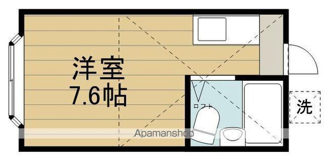 メゾン・ド・ロワール戸田(ワンルーム/1階)の間取り写真