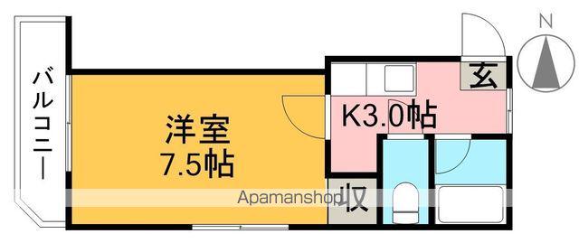 アーバンダイワ(1K/3階)の間取り写真