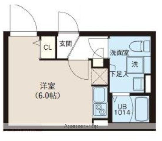 レピュア早稲田レジデンス2(ワンルーム/3階)の間取り写真