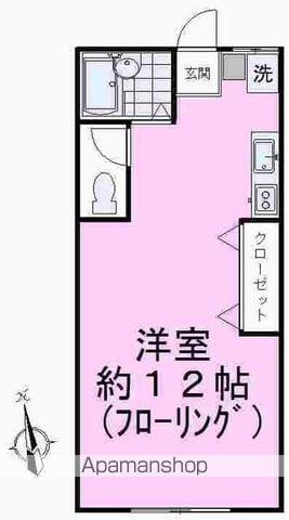メゾン正和Ⅰ(ワンルーム/2階)の間取り写真