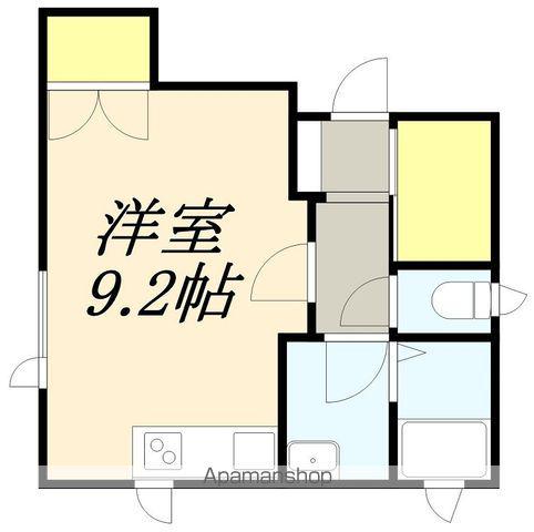 メゾンきむら(ワンルーム/1階)の間取り写真