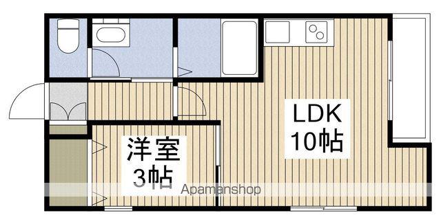 L COLLECTION 上大川前(1LDK/2階)の間取り写真