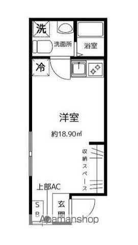 ステートPLUS(1K/1階)の間取り写真