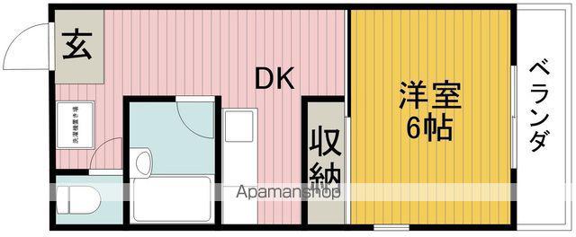 リアライズ蛍池(1DK/3階)の間取り写真