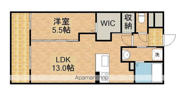 エクシード三方原Ⅲ(1LDK/1階)の間取り写真