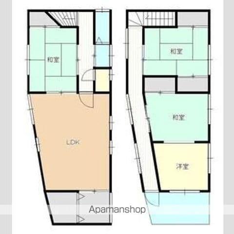 南海電鉄和歌山港線 和歌山港駅 徒歩36分 2階建 築52年(4LDK)の間取り写真