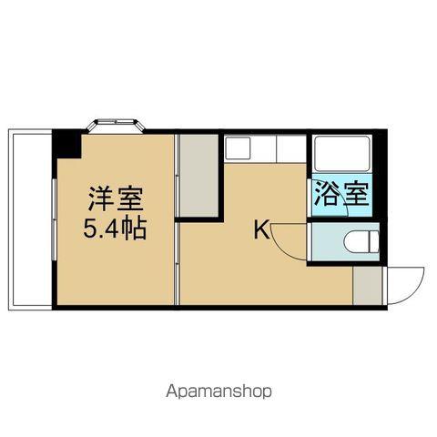 サンライズマンション(1K/3階)の間取り写真