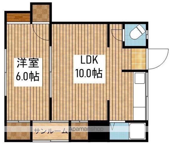 ハイムホープ(1LDK/1階)の間取り写真