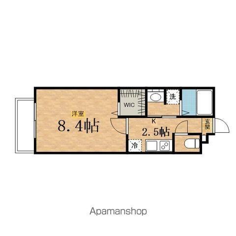 プランドール ソフィア(1K/3階)の間取り写真