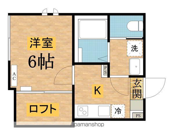 KEIAI RESIDENCE 八王子Ⅱ(1K/2階)の間取り写真
