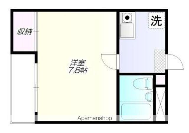 パインコーポラス(1K/3階)の間取り写真