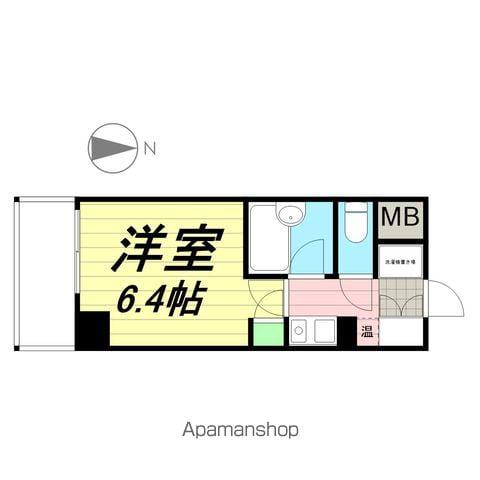 シンシア・シティ榴岡(1K/7階)の間取り写真