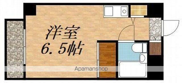 ローズガーデン立川(ワンルーム/2階)の間取り写真