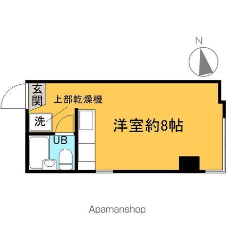 シティハウス21(ワンルーム/3階)の間取り写真