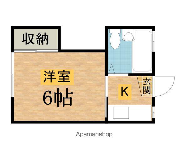 ハイツ イシカワ(1K/2階)の間取り写真