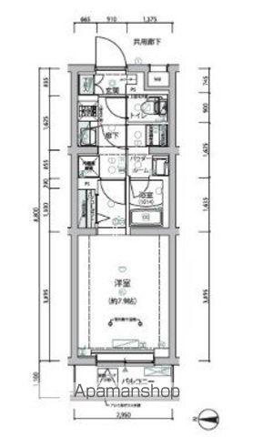 ARCOBALENO NERIMA(1K/5階)の間取り写真