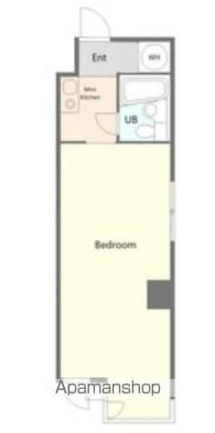 セントラル東銀座 9階階 間取り