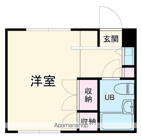 コルテ松波(ワンルーム/3階)の間取り写真