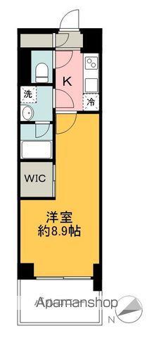 アルティジャーノディーズ狭山(1K/10階)の間取り写真