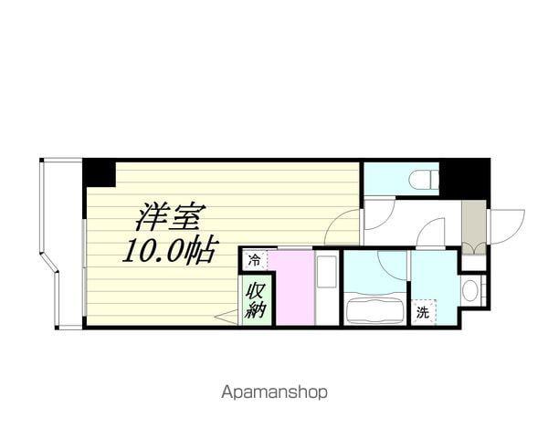 ノスタルジア(1K/7階)の間取り写真