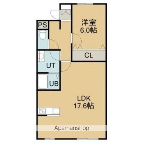 NEXTⅢ(1LDK/3階)の間取り写真