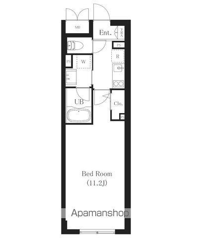 SPコート池袋(1K/3階)の間取り写真