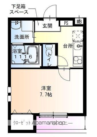 フジパレス和歌山太田Ⅲ番館(1K/1階)の間取り写真