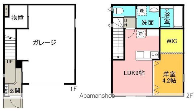ＣＩＥＬ　ＢＬＵＥ(1LDK)の間取り写真