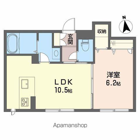 リーフガーデンⅠ(1LDK/1階)の間取り写真