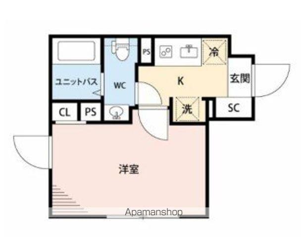 マイナビSTAYプランドール赤塚プルミエ(1K/3階)の間取り写真