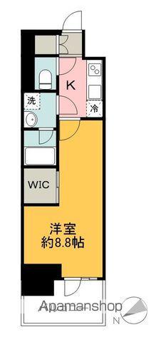 アルティジャーノディーズ狭山(1K/3階)の間取り写真