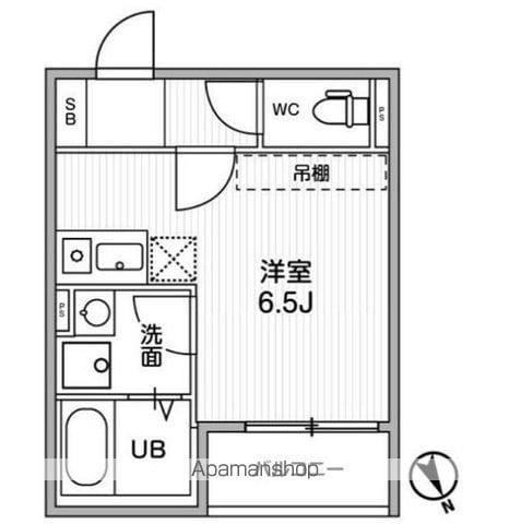T＇S CUORE調布(ワンルーム/2階)の間取り写真