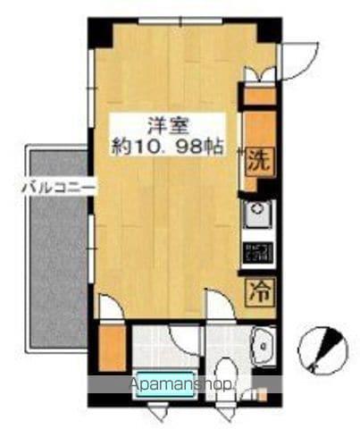 ゼクシア市谷台 2階階 間取り