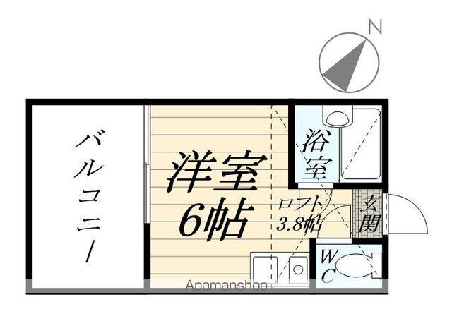 ユナイト鶴見バレンシアの丘 2階階 間取り