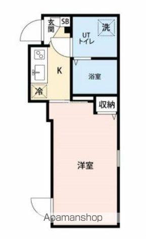 マイナビSTAYスタイル練馬平和台(1K/4階)の間取り写真