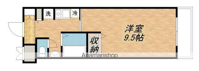 ジュネス藤(1K/2階)の間取り写真