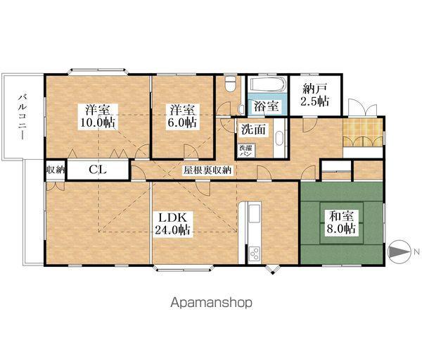 フレグランス八王子(3SLDK/2階)の間取り写真