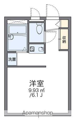 レオパレスパークハイム(1K/2階)の間取り写真