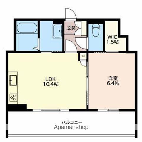 CASA DE SOLANA(1LDK/3階)の間取り写真