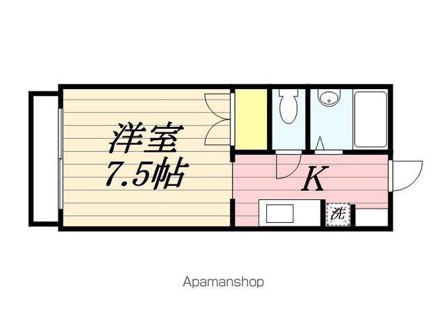 プリマベーラ(1K/1階)の間取り写真